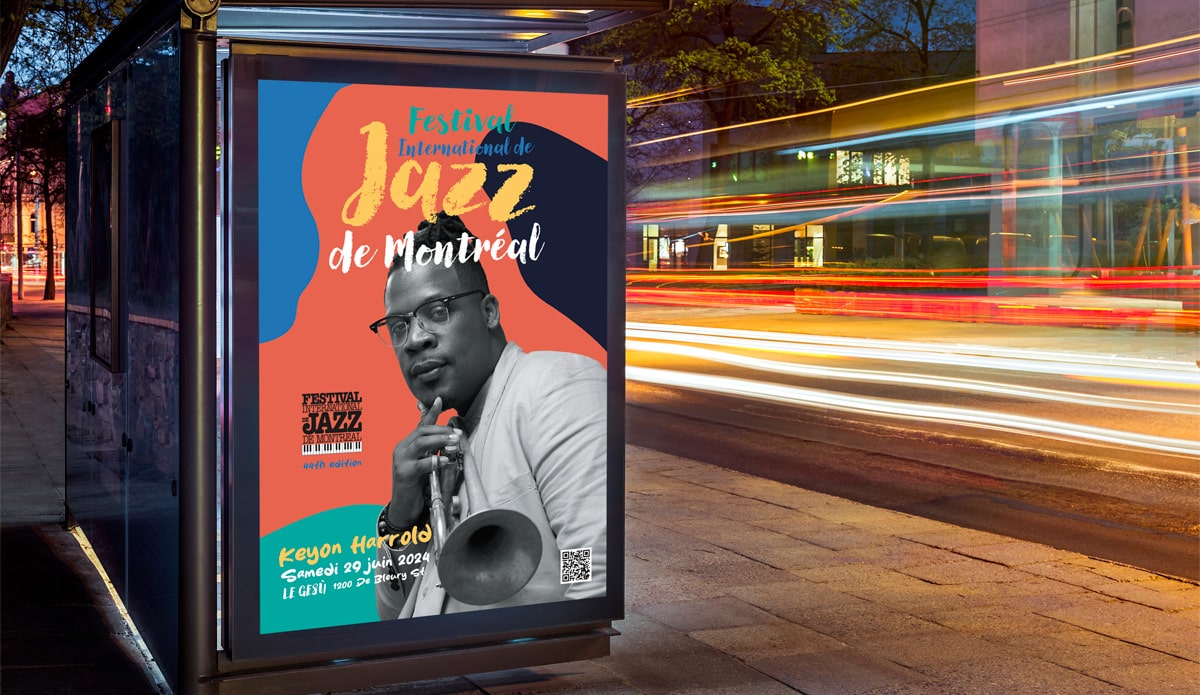 Montreal Jazz Festival Poster